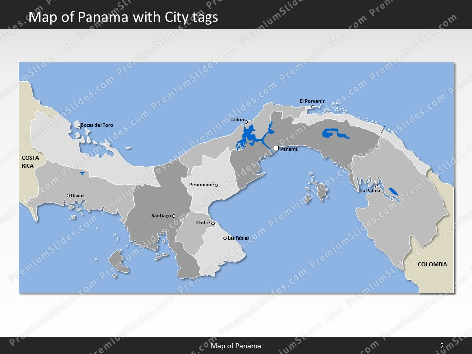 powerpoint map panama