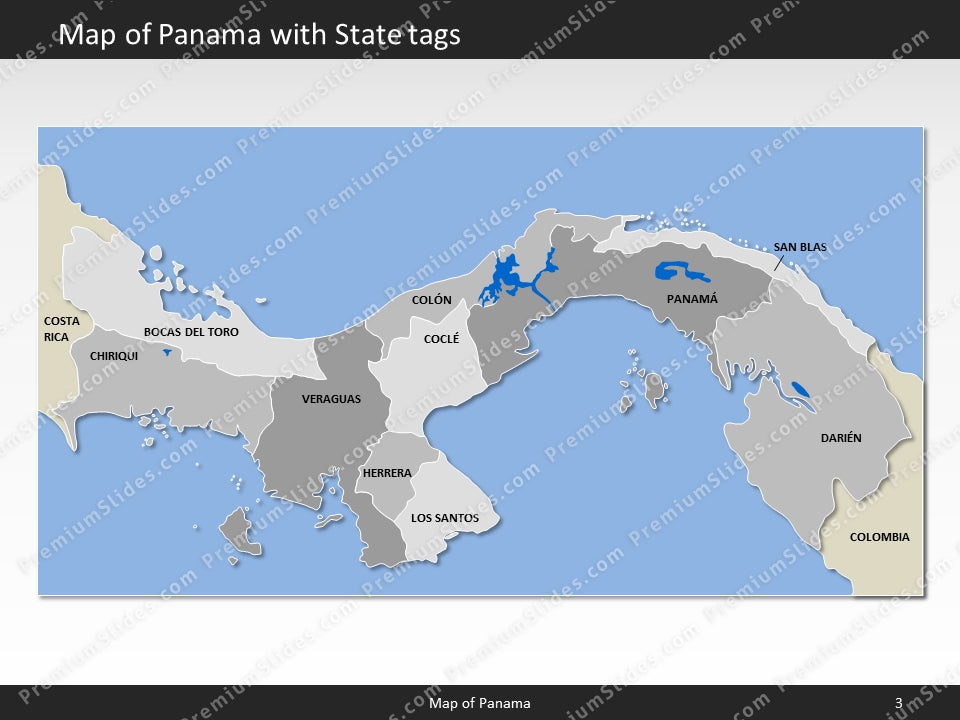 powerpoint map panama