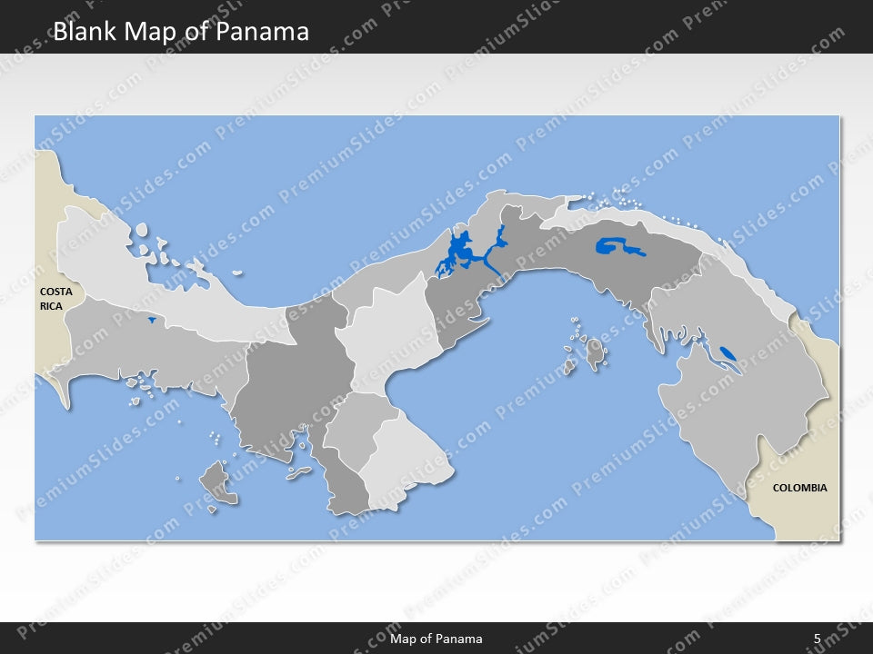 powerpoint map panama