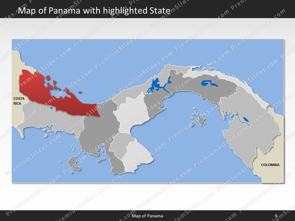 powerpoint map panama