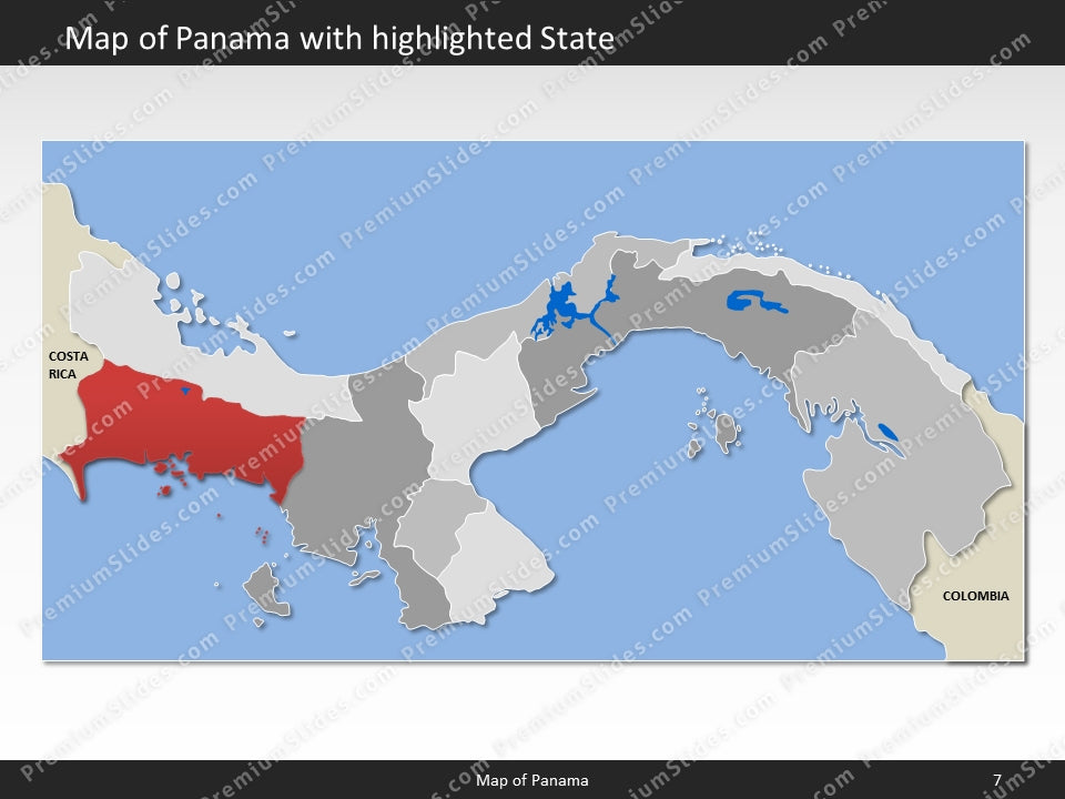 powerpoint map panama