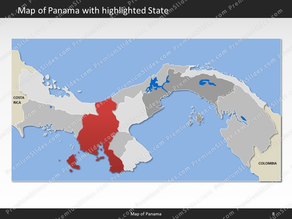 powerpoint map panama