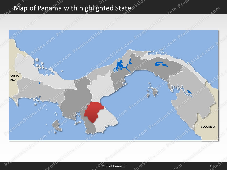 powerpoint map panama