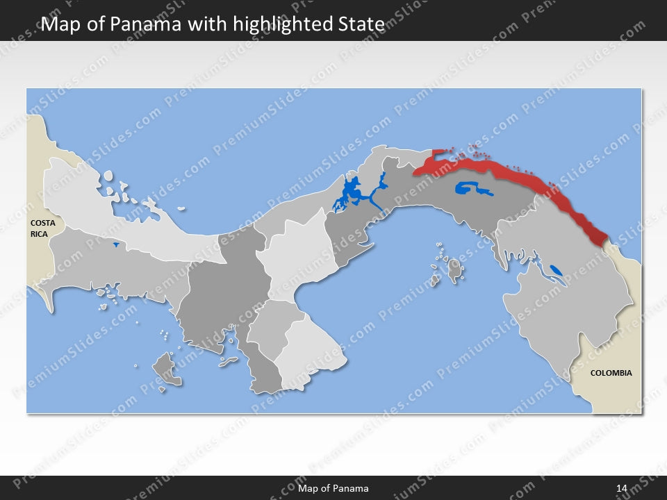 powerpoint map panama