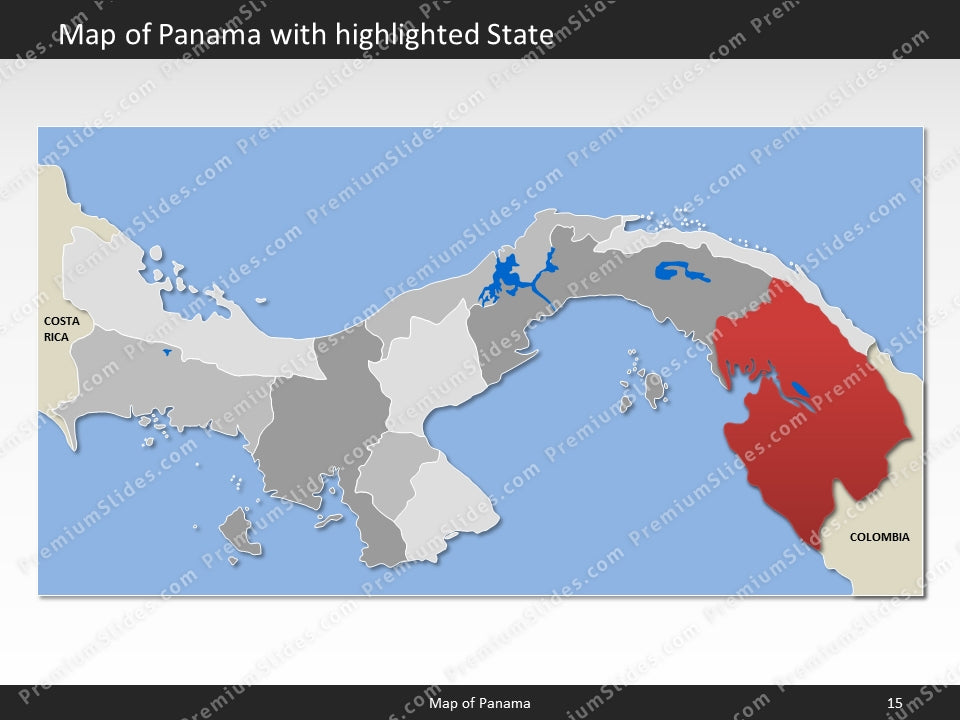 powerpoint map panama