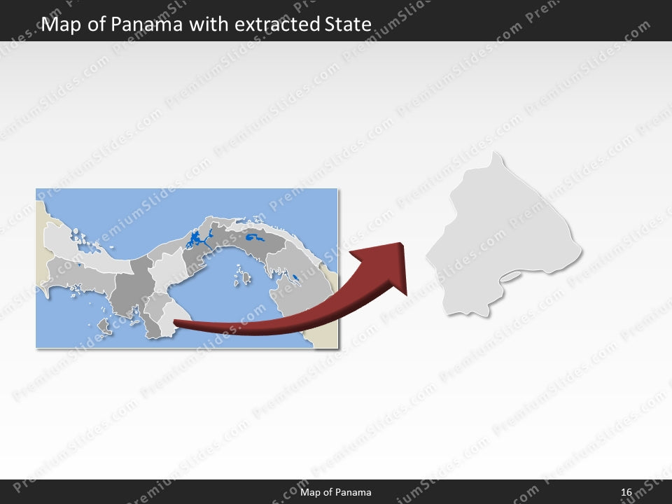 powerpoint map panama