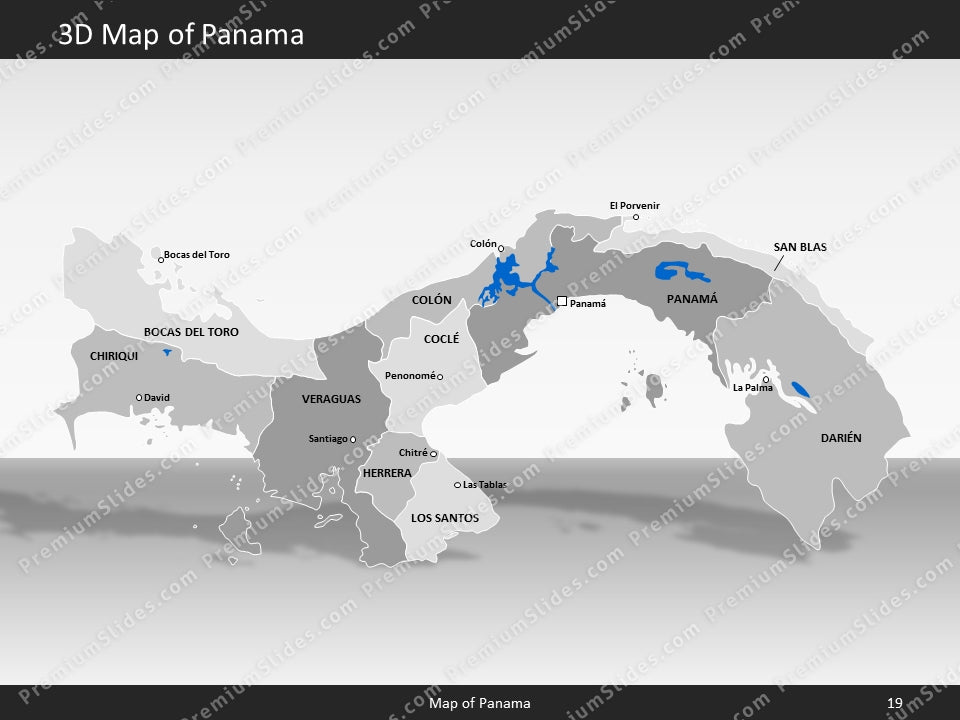 powerpoint map panama