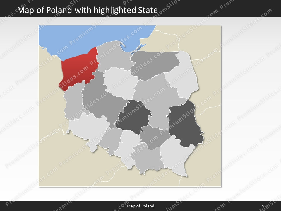 powerpoint map poland