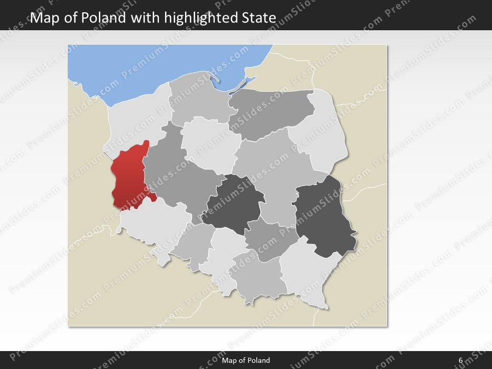 powerpoint map poland