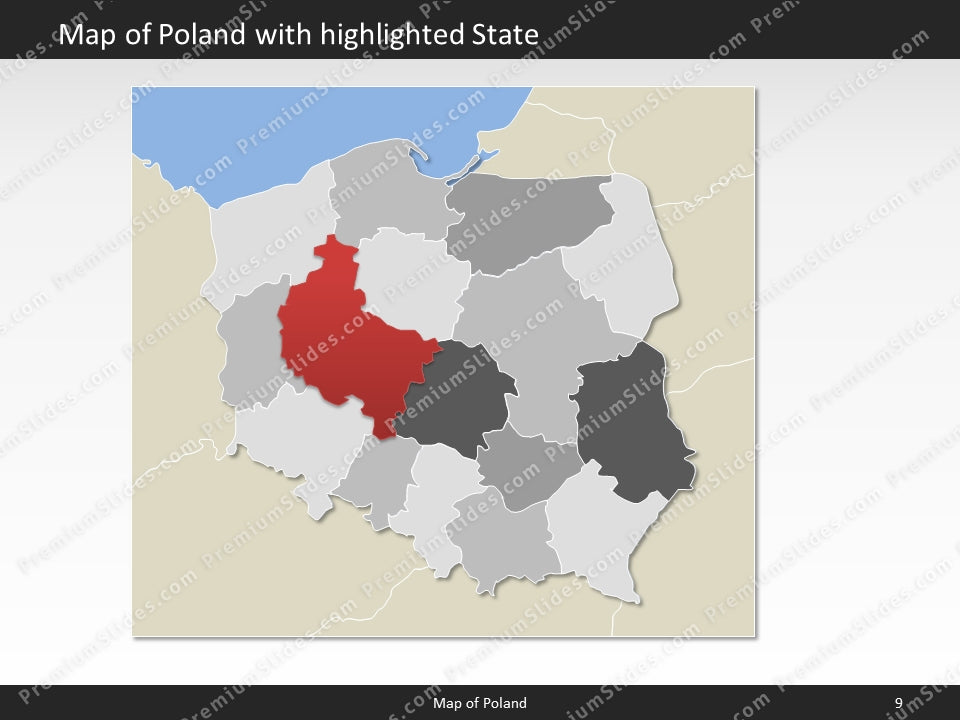 powerpoint map poland