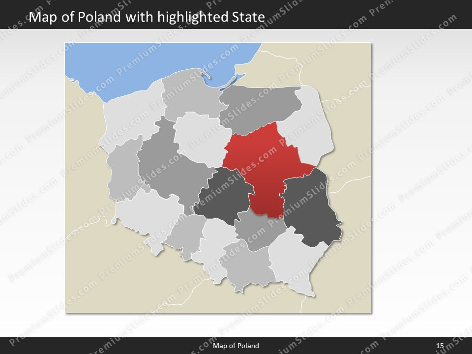 powerpoint map poland