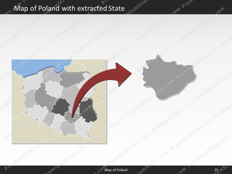 powerpoint map poland