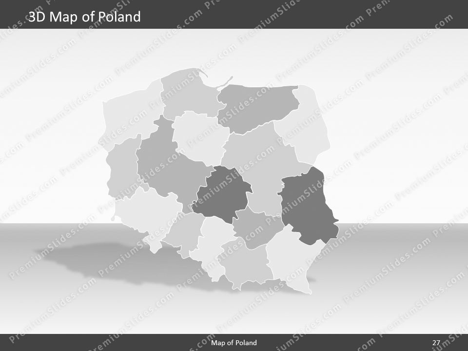 powerpoint map poland
