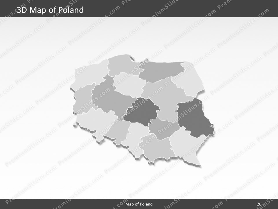 powerpoint map poland