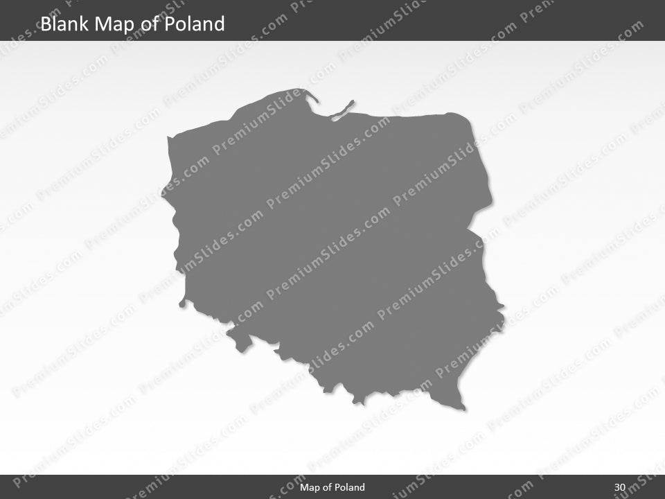 powerpoint map poland