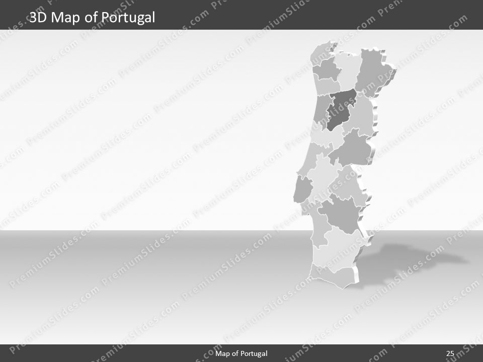 powerpoint map portugal