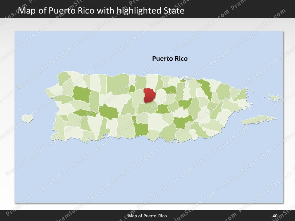 powerpoint map puerto rico