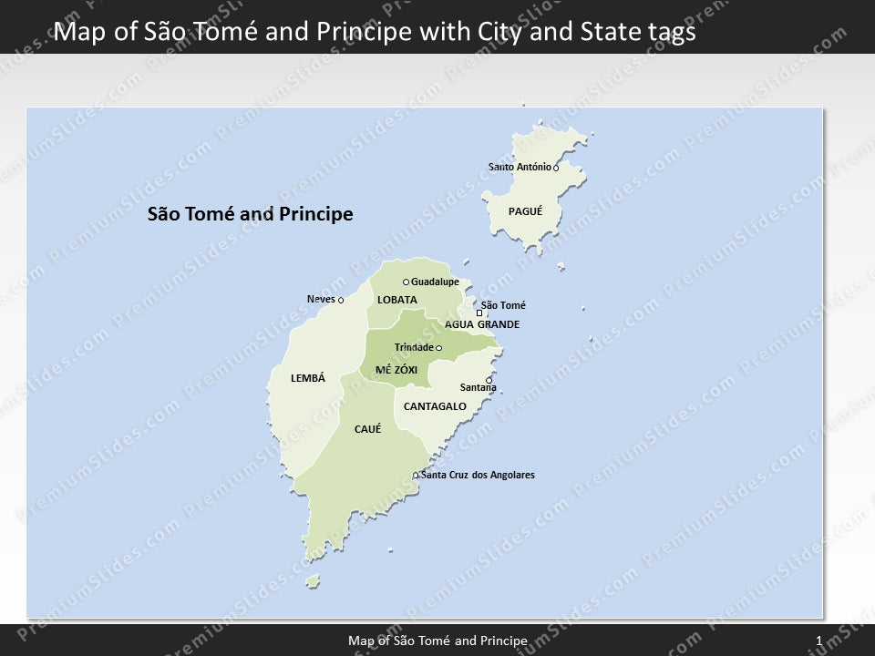 powerpoint map sao tome