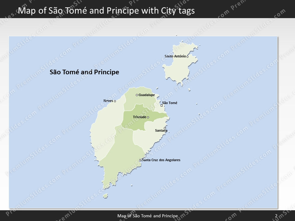 powerpoint map sao tome