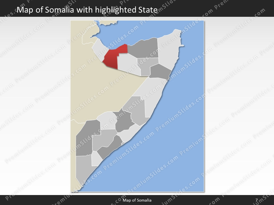 powerpoint map somalia