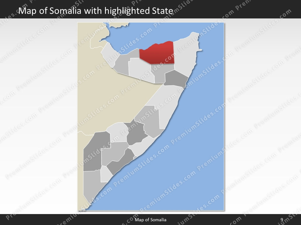 powerpoint map somalia