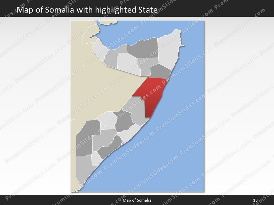 powerpoint map somalia