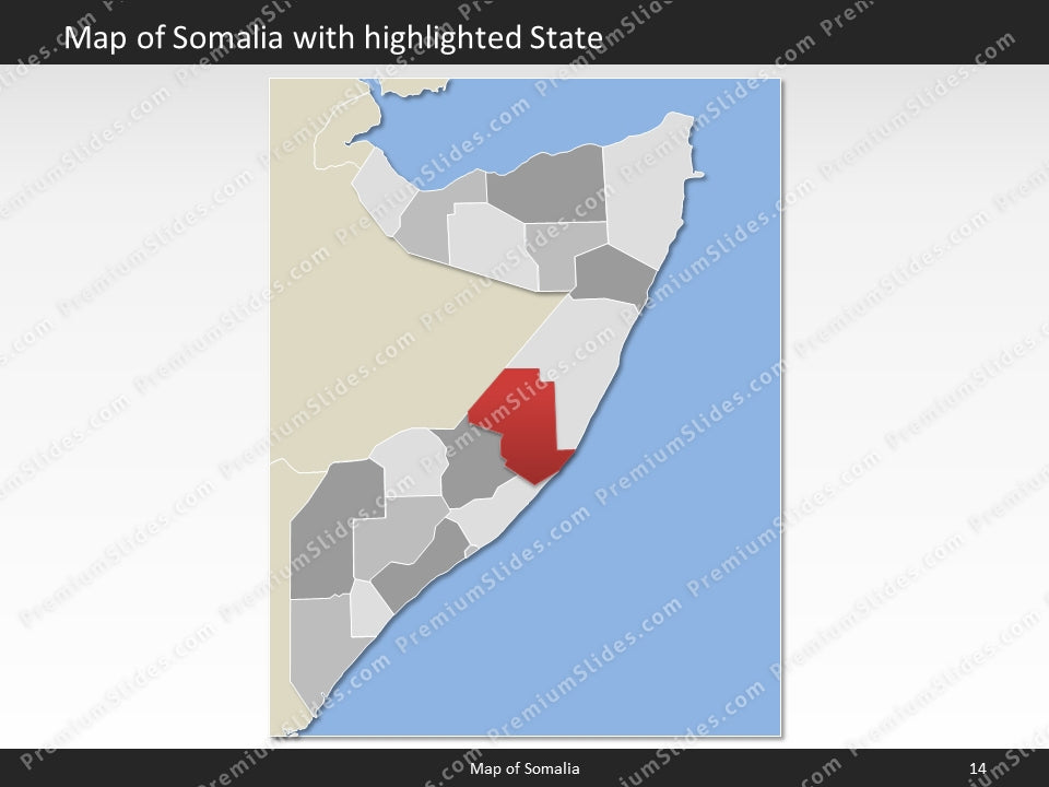 powerpoint map somalia