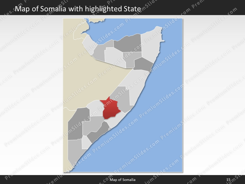 powerpoint map somalia