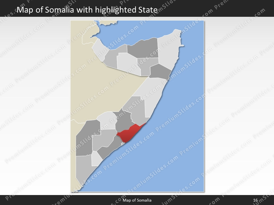 powerpoint map somalia