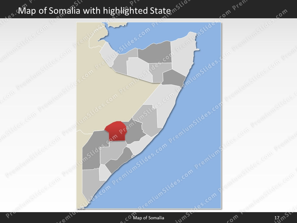 powerpoint map somalia