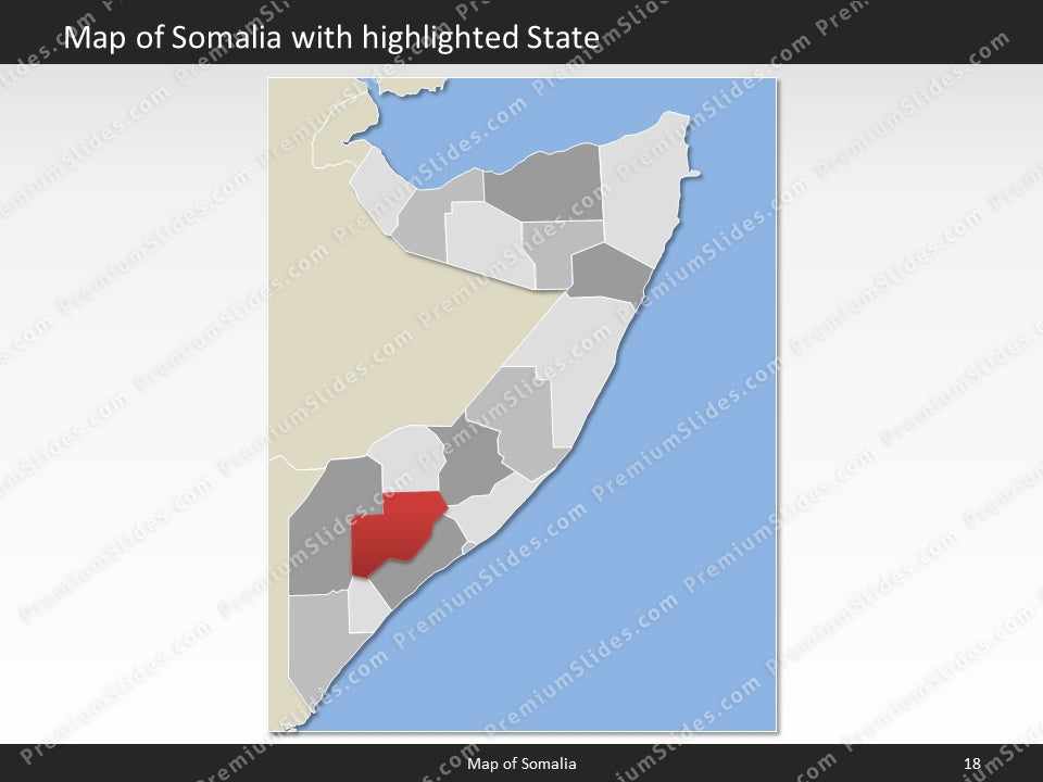 powerpoint map somalia