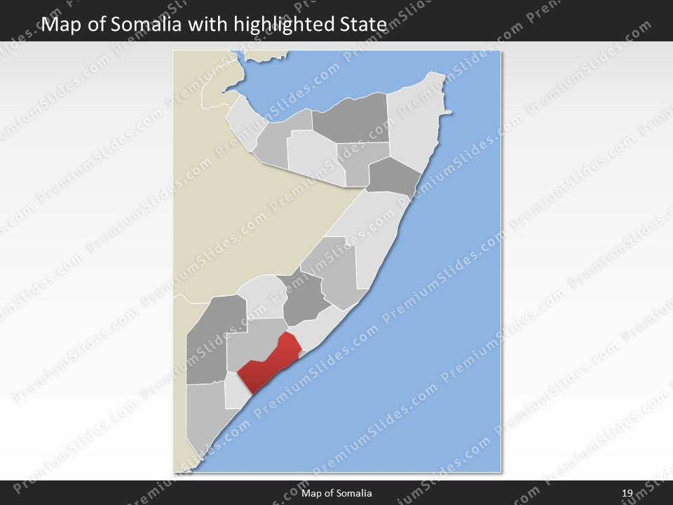 powerpoint map somalia