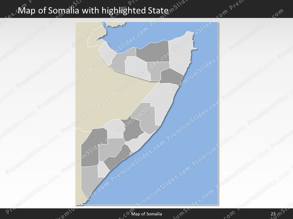 powerpoint map somalia