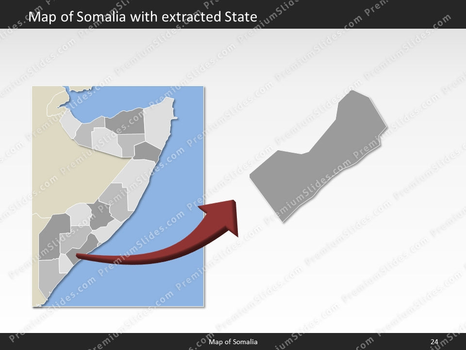 powerpoint map somalia
