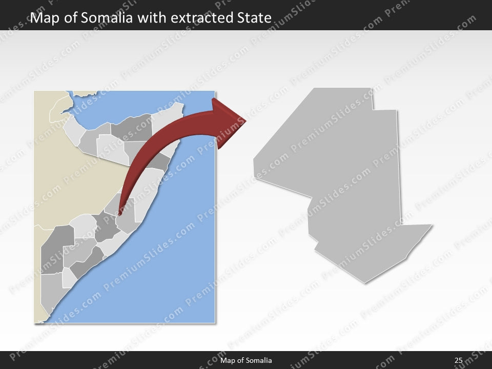 powerpoint map somalia