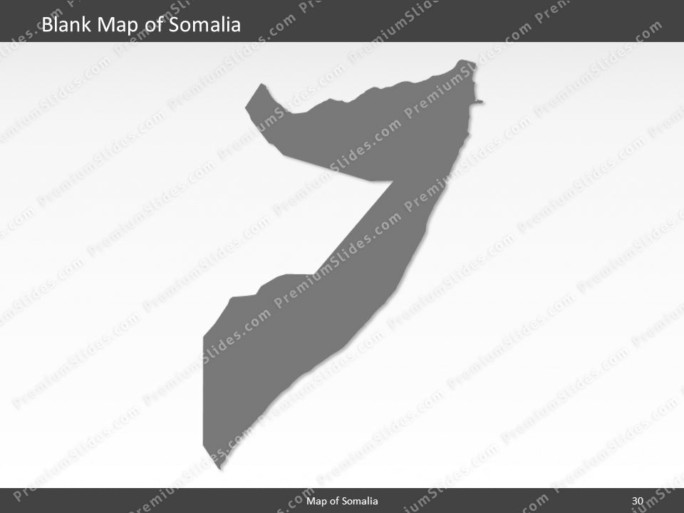 powerpoint map somalia
