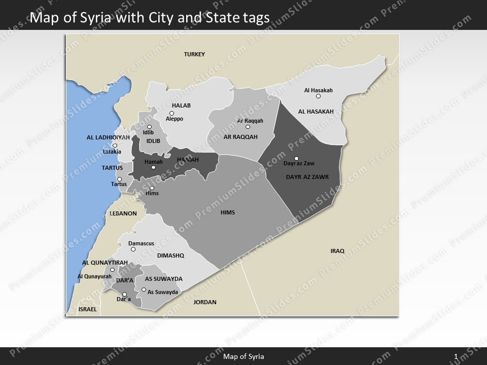 powerpoint map syria