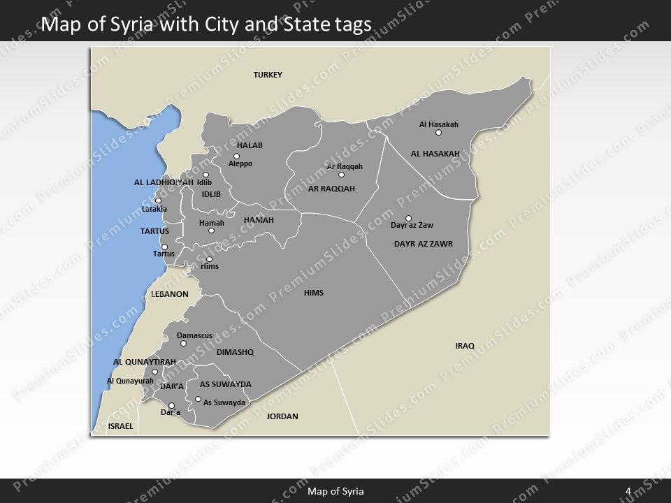 powerpoint map syria