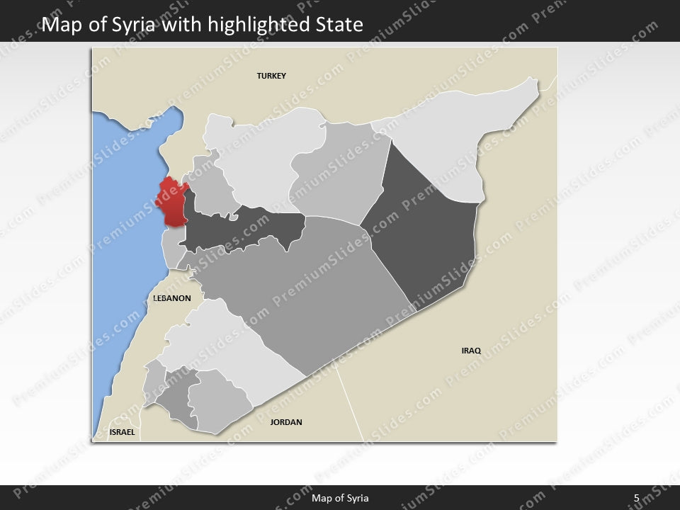 powerpoint map syria