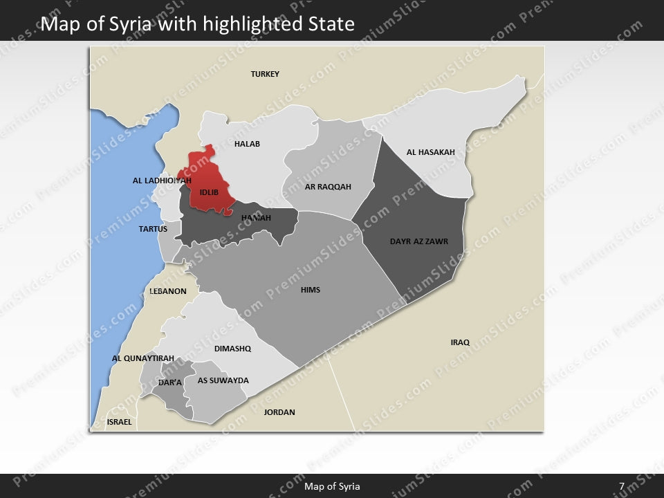 powerpoint map syria