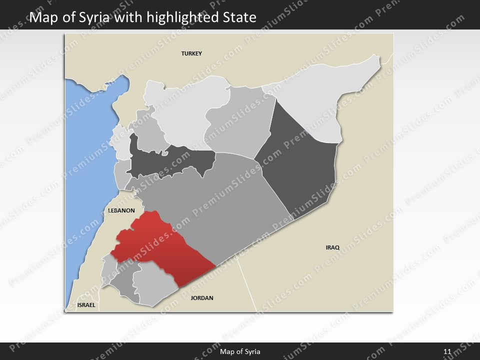 powerpoint map syria