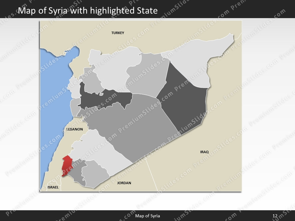 powerpoint map syria
