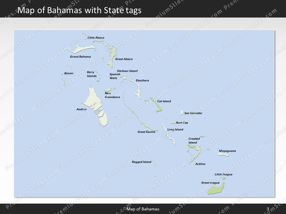 powerpoint map bahamas