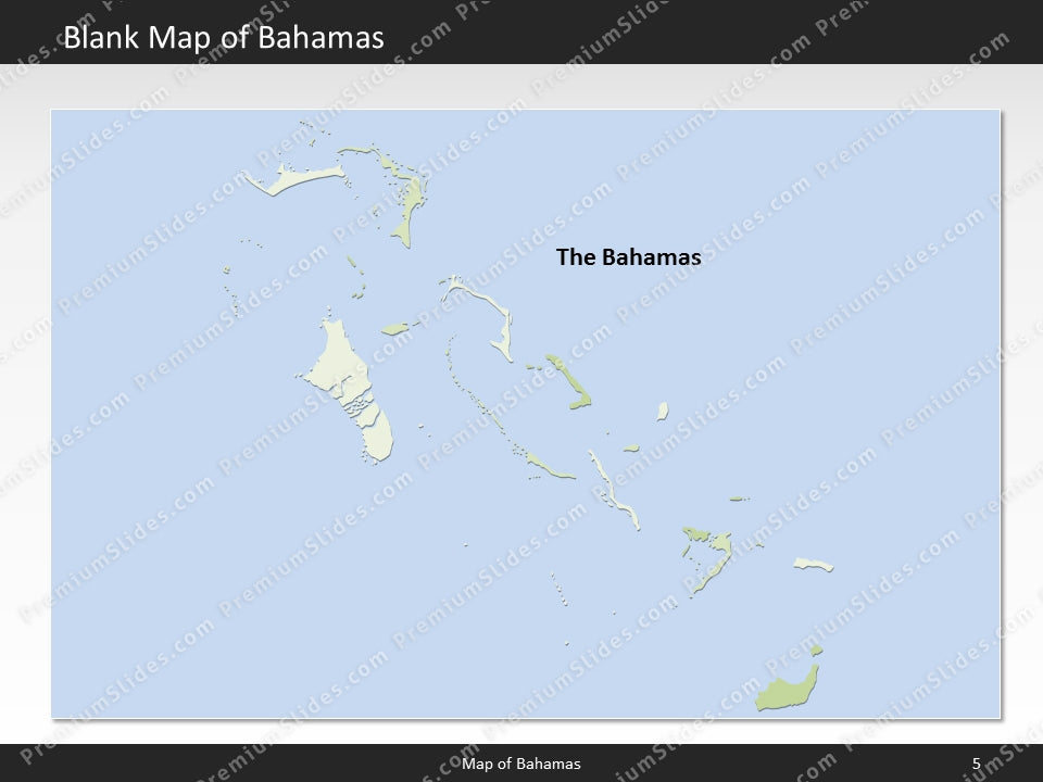 powerpoint map bahamas