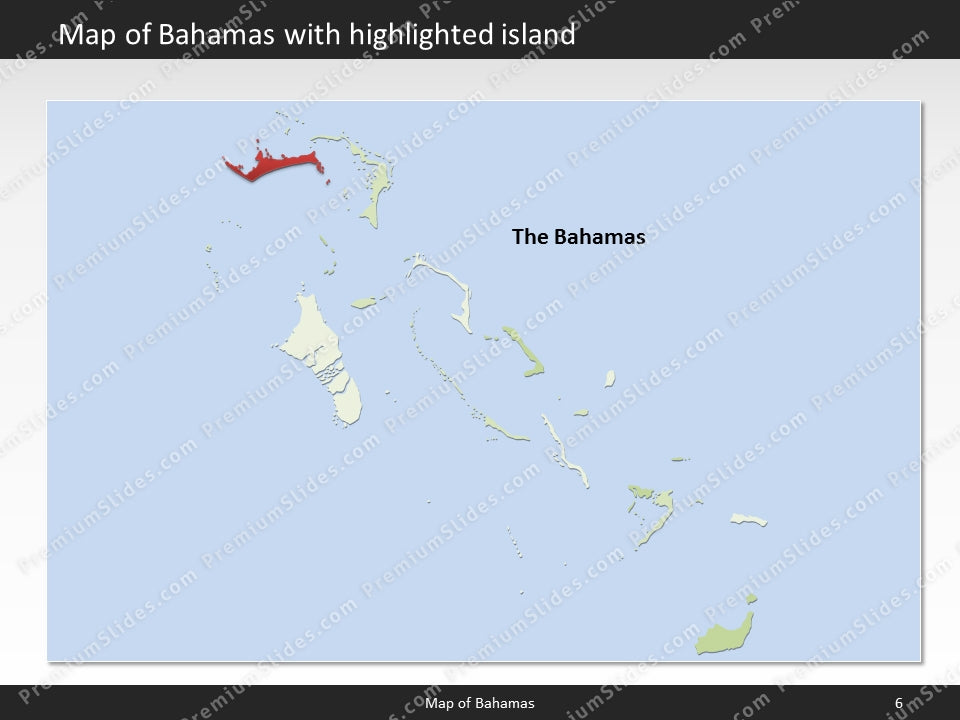 powerpoint map bahamas