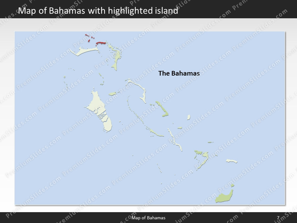 powerpoint map bahamas