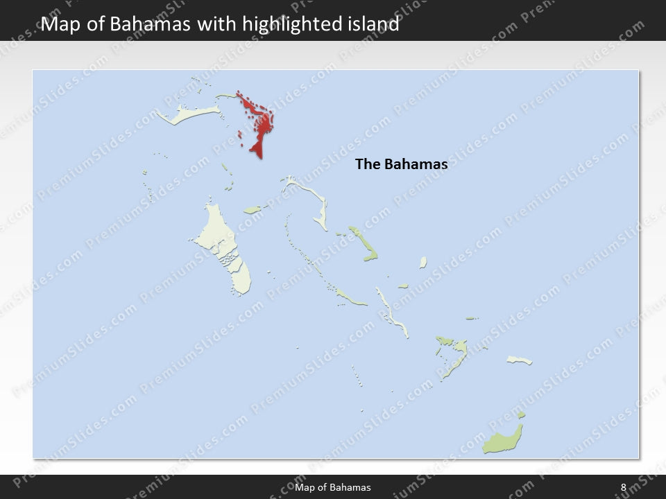 powerpoint map bahamas