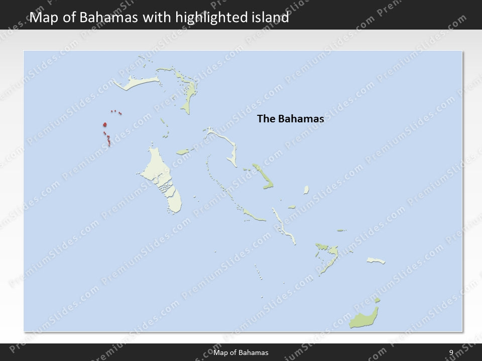 powerpoint map bahamas