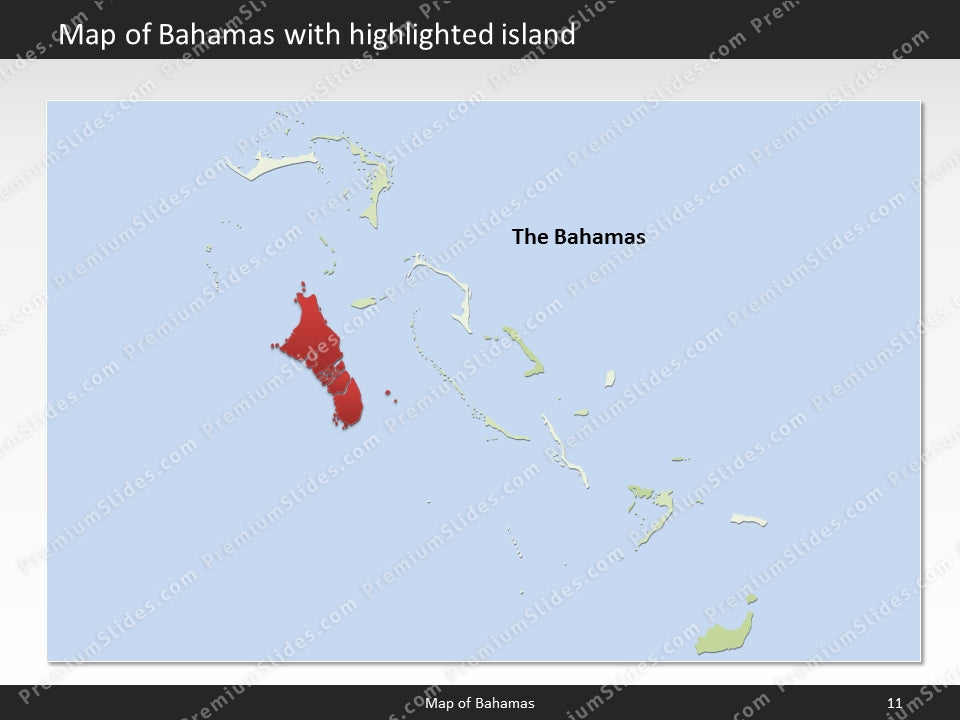 powerpoint map bahamas