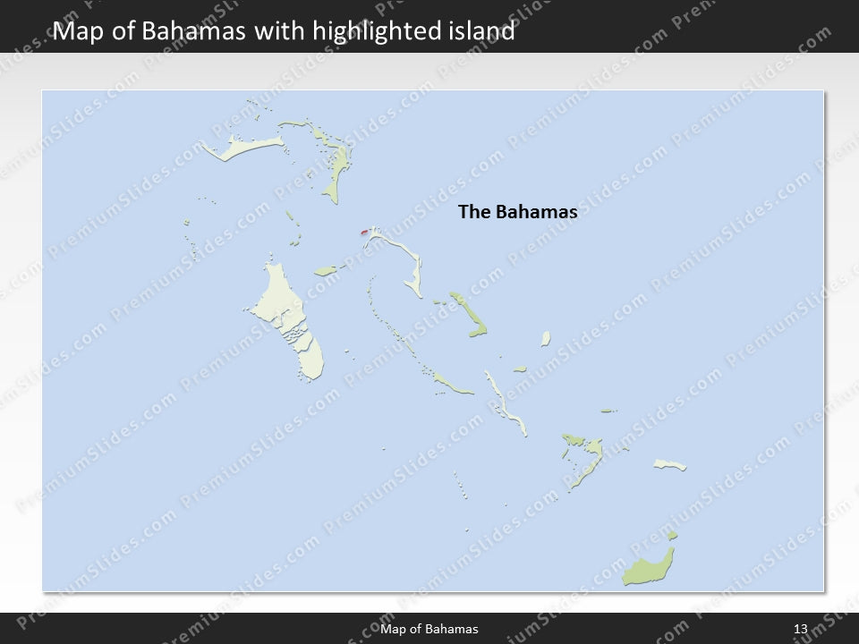 powerpoint map bahamas